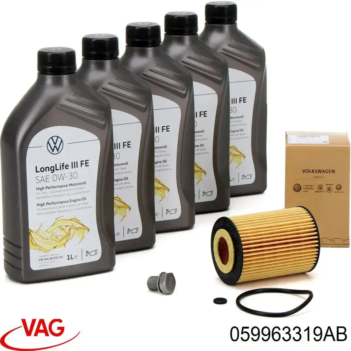 Compre 059963319AB VAG Vela de incandescência