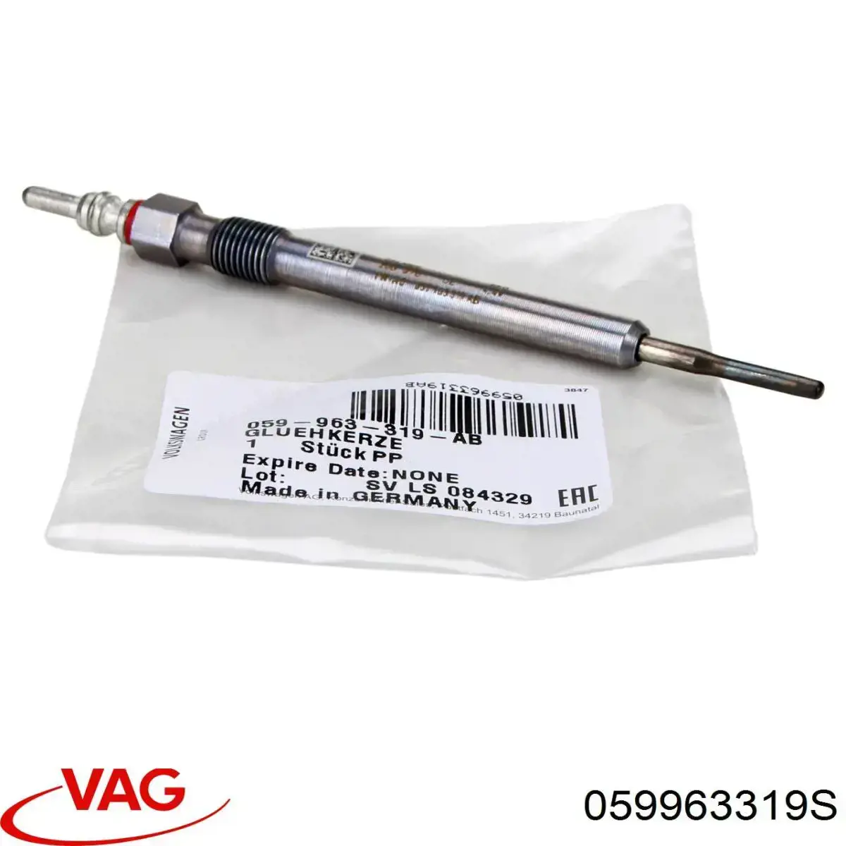 Свечи накала VAG 059963319S цена, от 10.15 USD