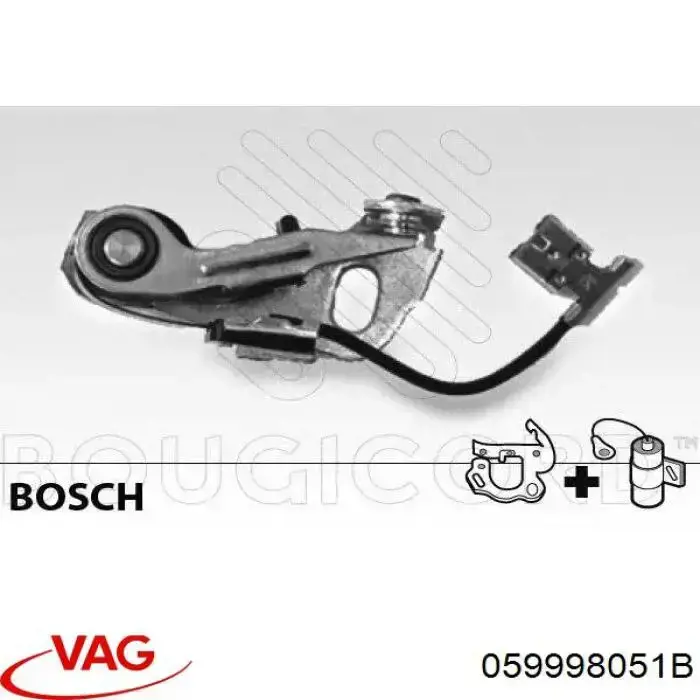 0001583390 Mercedes Контактная группа распределителя зажигания