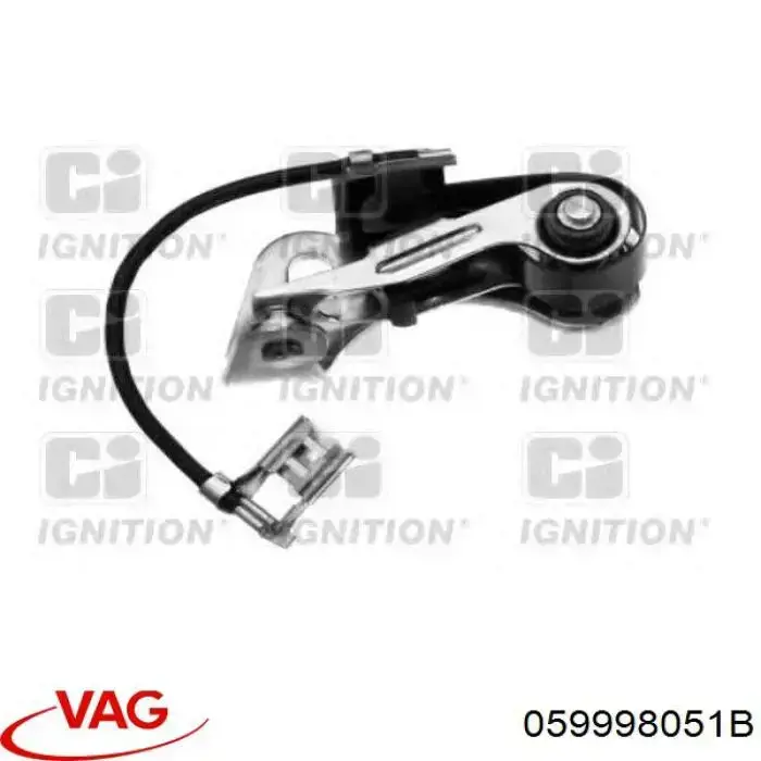 Контактная группа распределителя зажигания Mercedes 0001583390 цена, от 4.51 USD