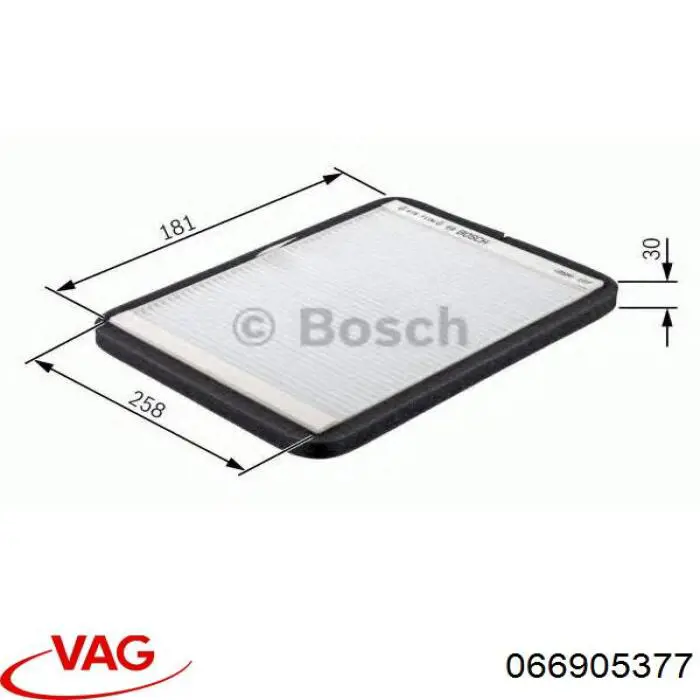 Датчик детонации 066905377 VAG