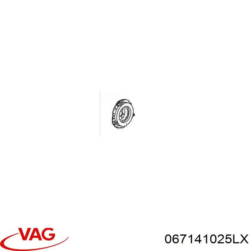 Корзина сцепления 067141025LX VAG