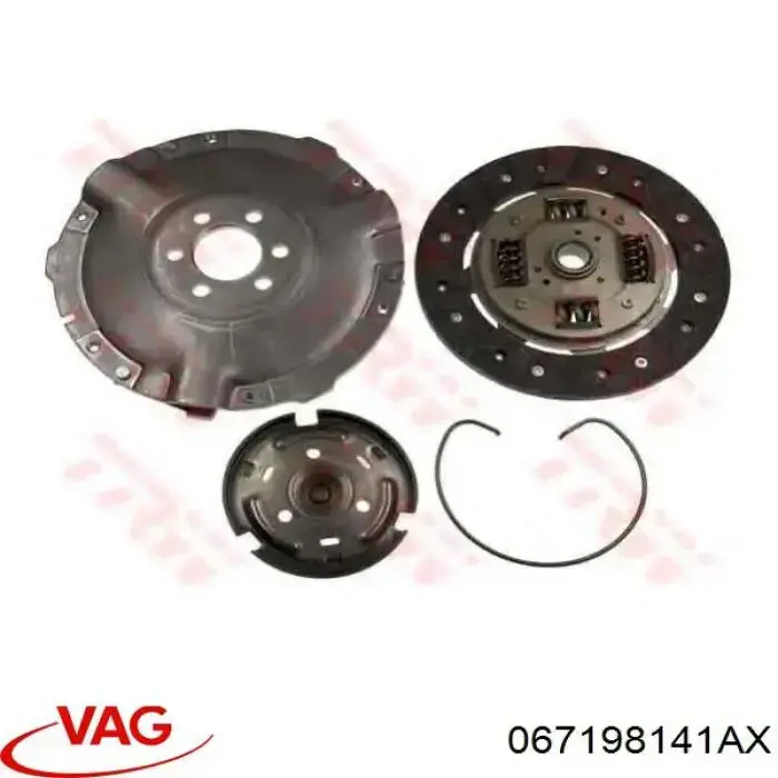 Комплект сцепления (3 части) VAG 067198141AX цена, от 92.48 USD