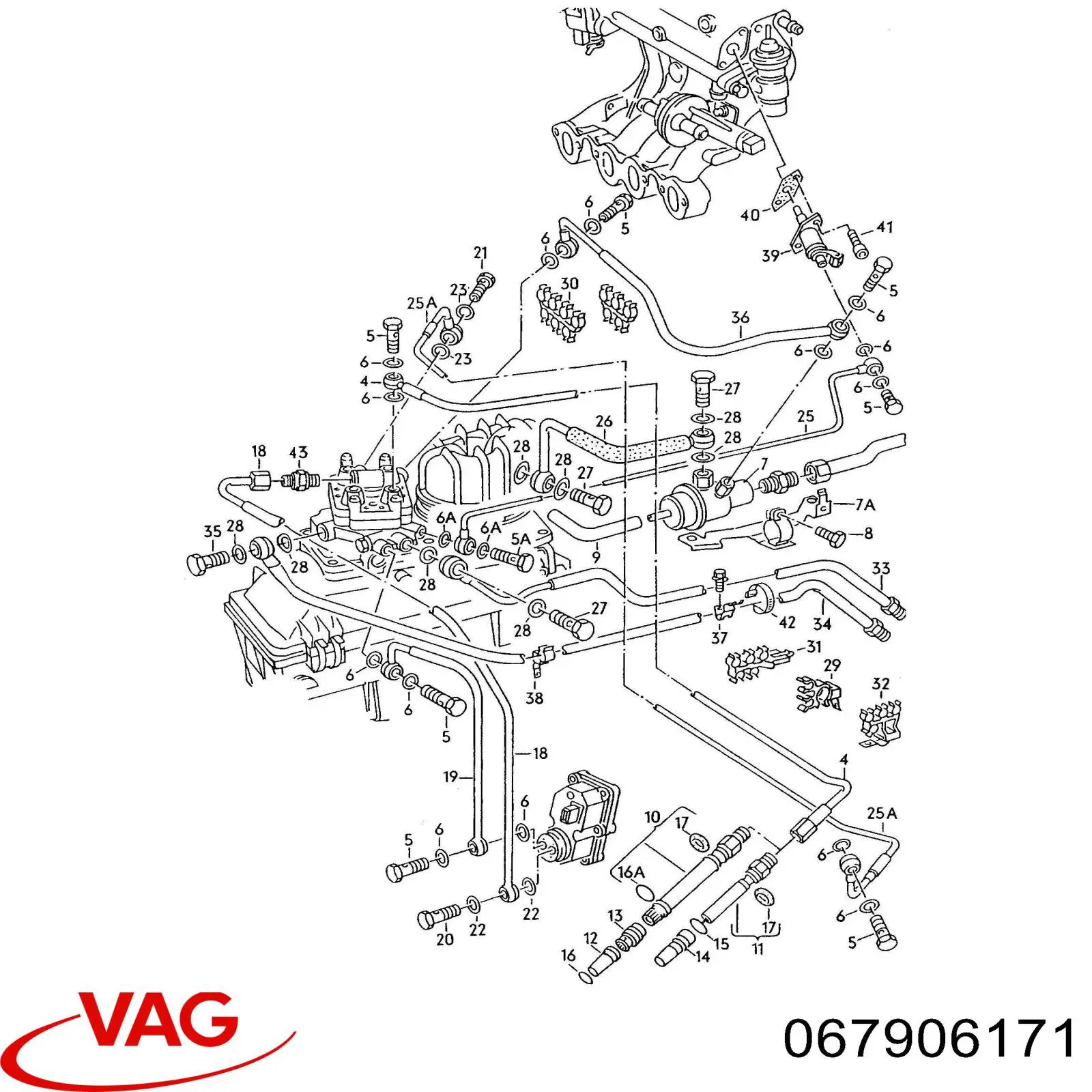 067906171 VAG форсунка оригинал