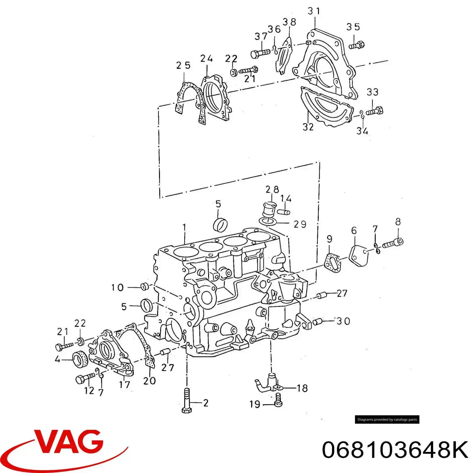  VAG 068103648K цена, от 7.06 USD