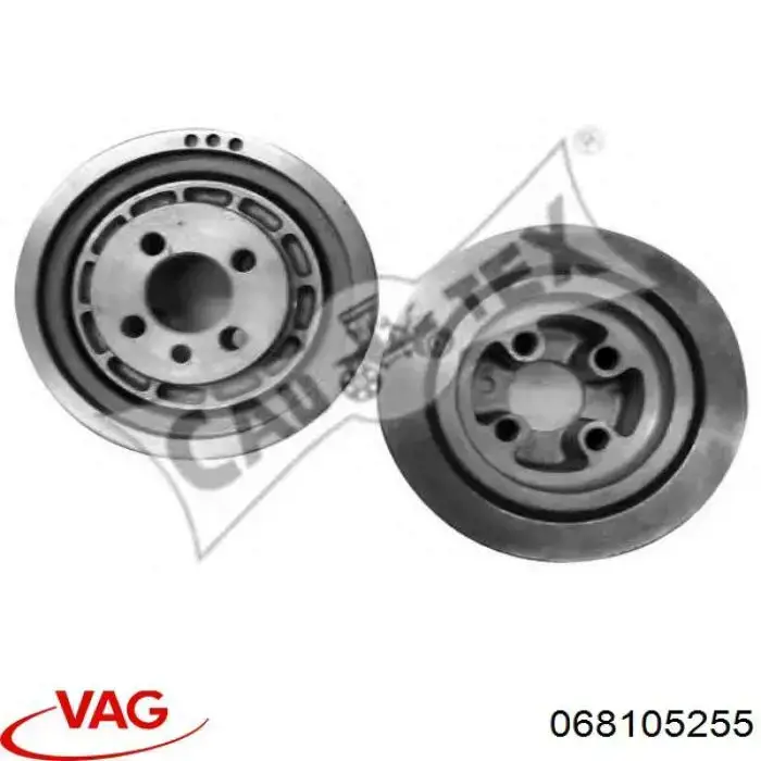 Шкив коленвала (демпфер) VAG 068105255 цена, от 87.33 USD