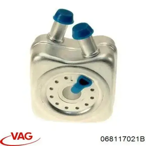 Радиатор масляный (холодильник), под фильтром VAG 068117021B цена, от 9.12 USD
