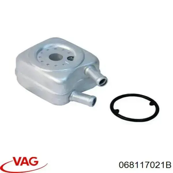 Радиатор масляный холодильник VAG 068117021B