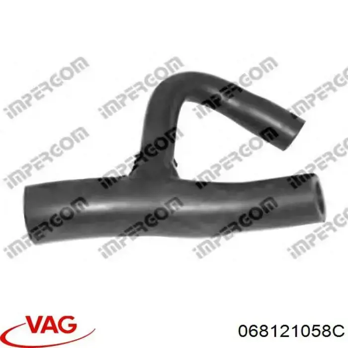 Шланг радиатора охлаждения VAG 068121058C цена, от 10.91 USD