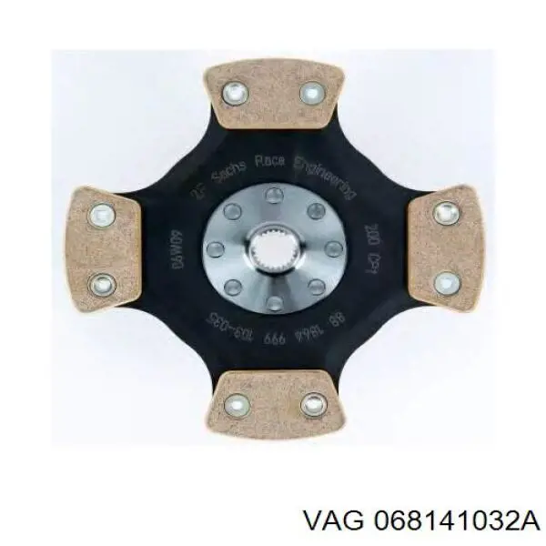 Диск сцепления 068141032A VAG