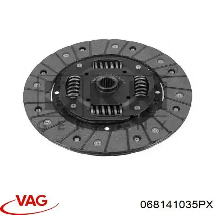 Диск сцепления 068141035PX VAG