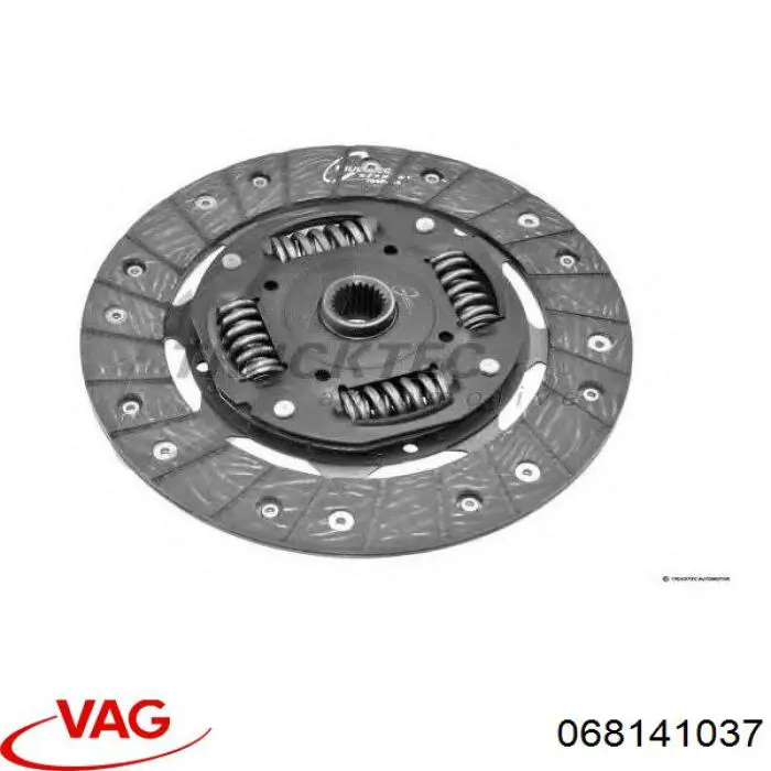 068141037 VAG диск сцепления