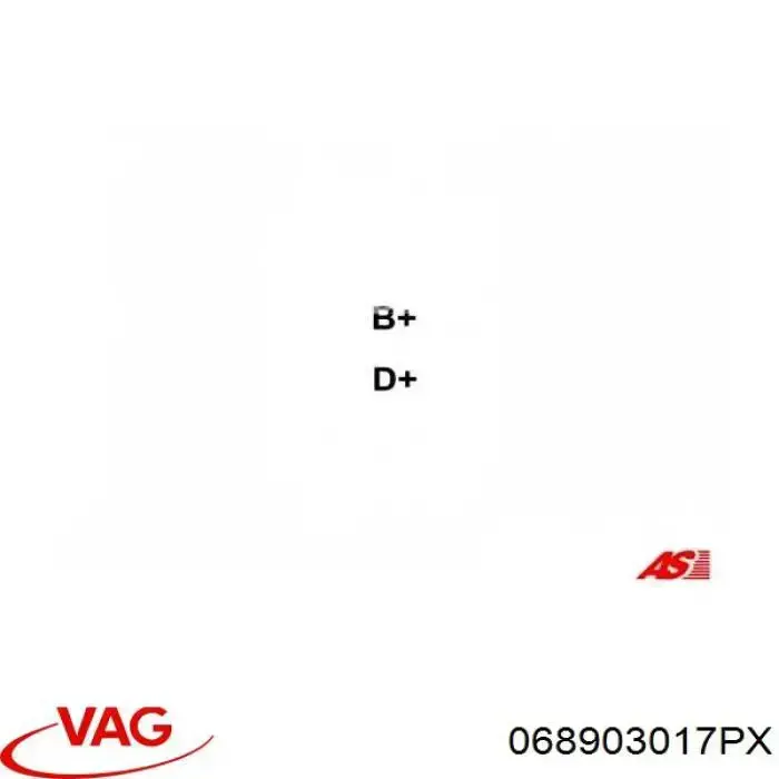 Автомобильный генератор VAG 068903017PX цена, от 143.10 USD