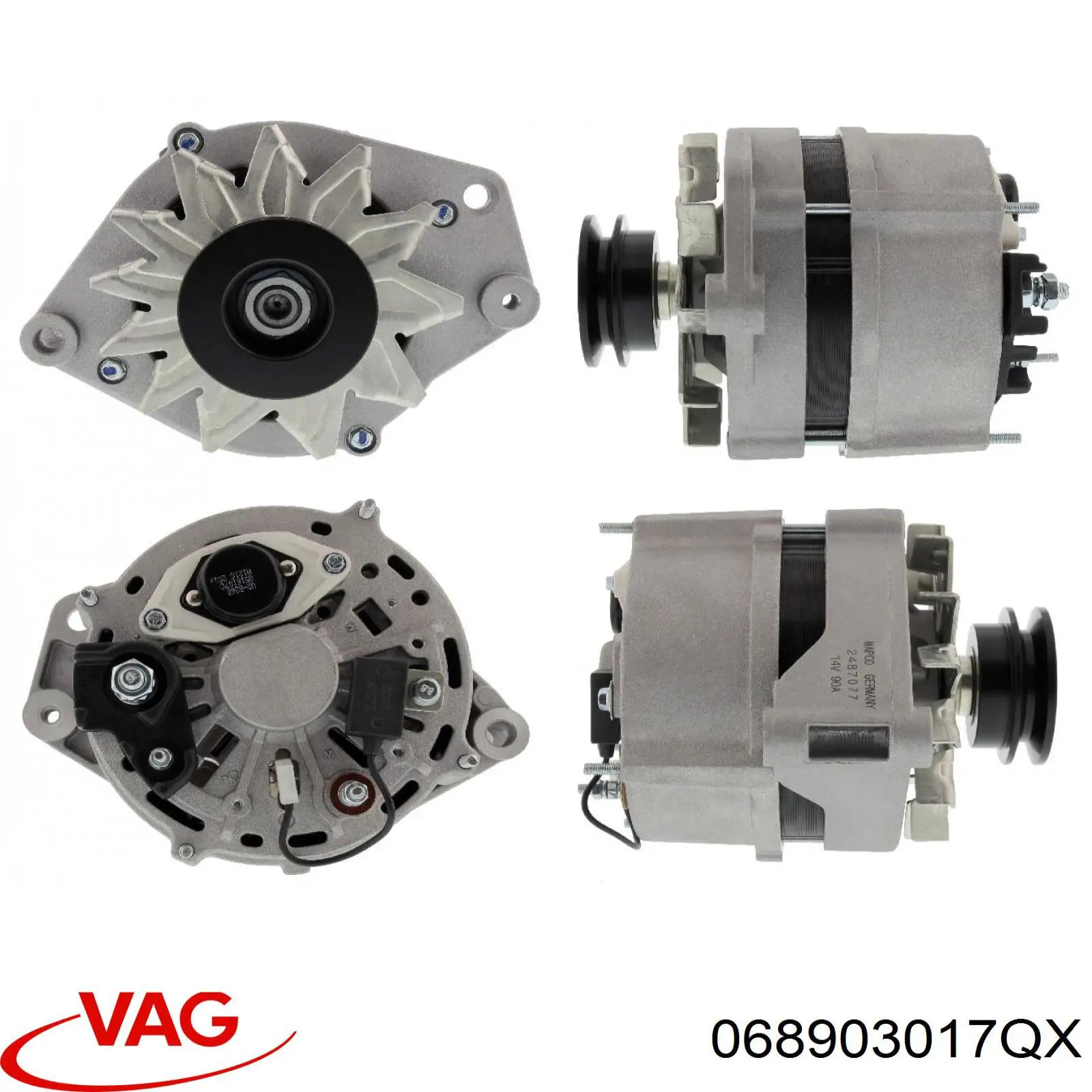 Купить 068903017QX VAG Генератор