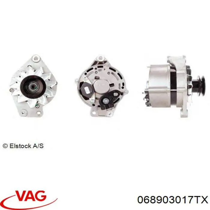 Купить 068903017TX VAG Генератор