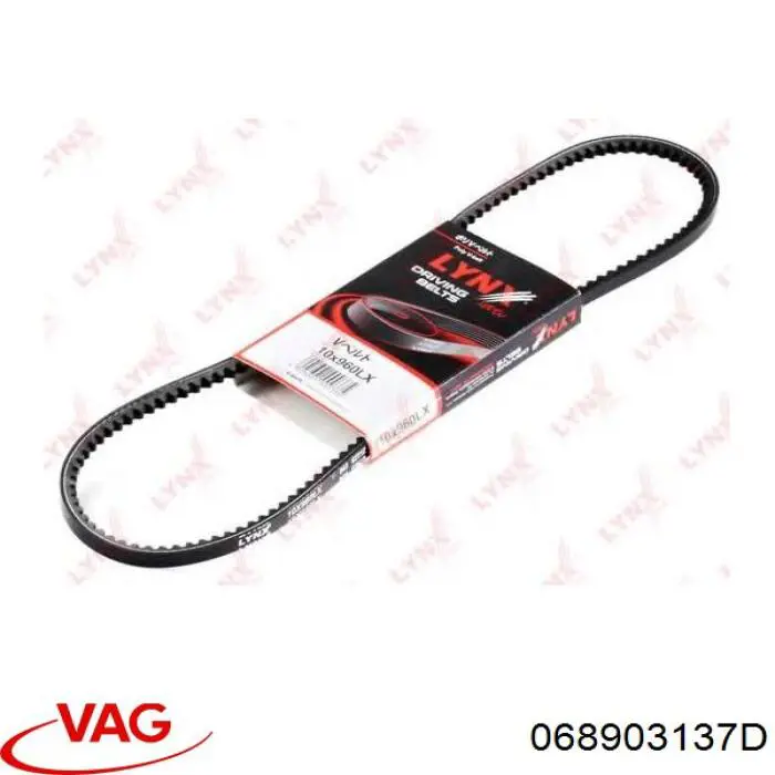 Ремень генератора 068903137D VAG
