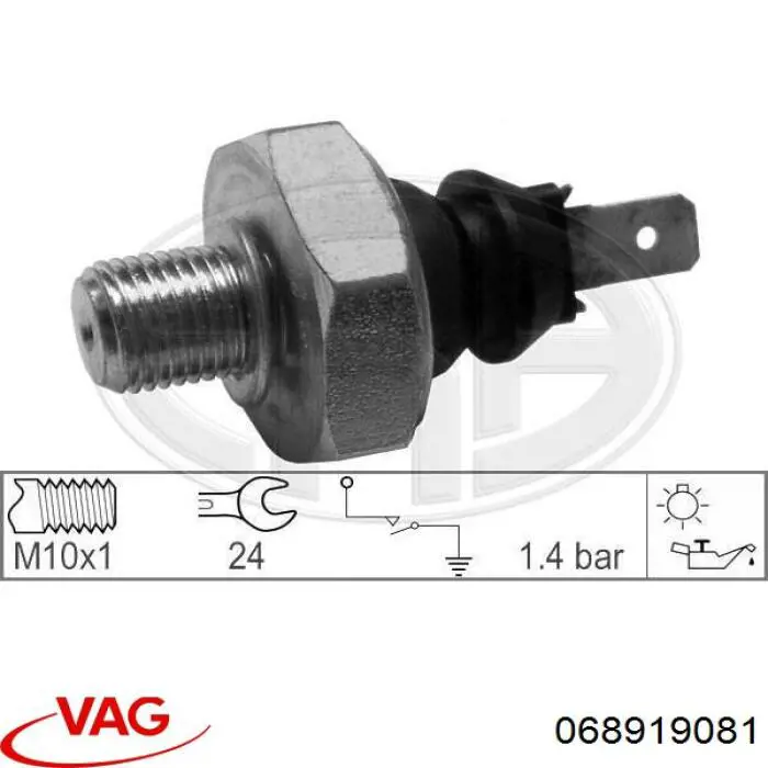 Манометры (указатель давления масла) VAG 068919081 цена, от 3.07 USD