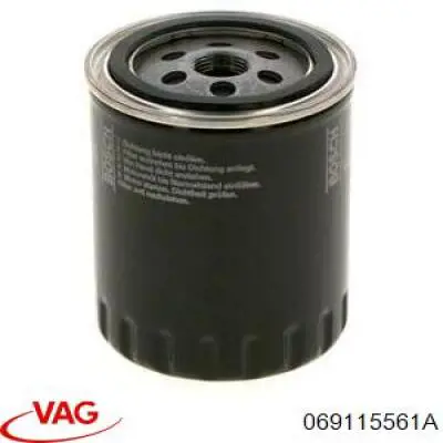 Фильтр очистки масла центробежный VAG 069115561A цена, от 10.86 USD