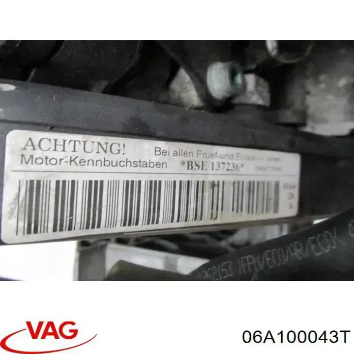 Motor montado VAG 06A100043T