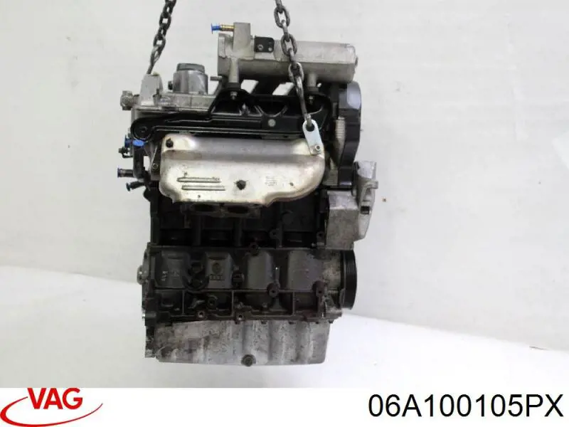 06A 100 105 PX VAG двигатель в сборе