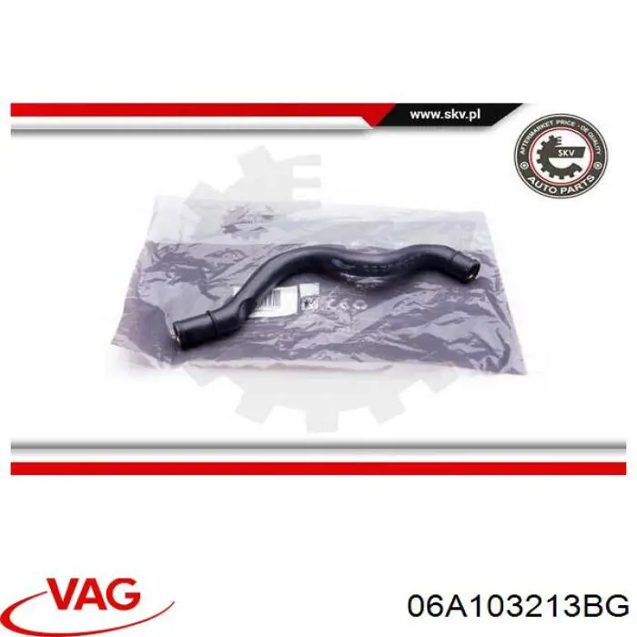 06A103213BG VAG Шланг для удаления воздуха