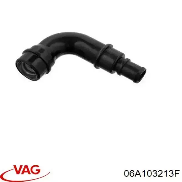 Патрубок вентиляции картерных газов 06A103213F VAG