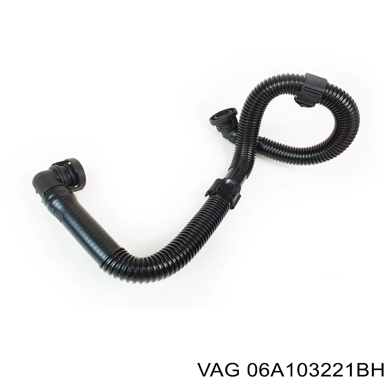Патрубок вентиляции картерных газов 06A103221BH VAG
