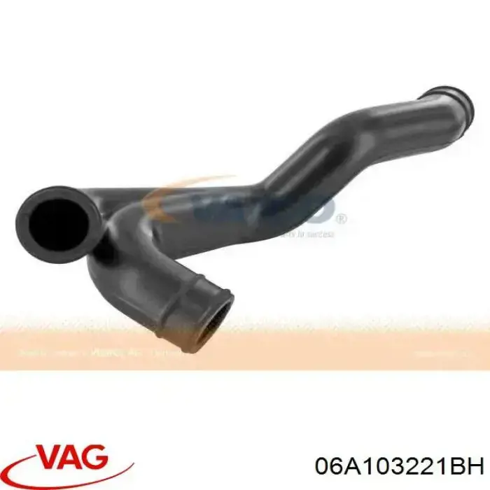 Патрубок вентиляции картерных газов 06A103221BH VAG