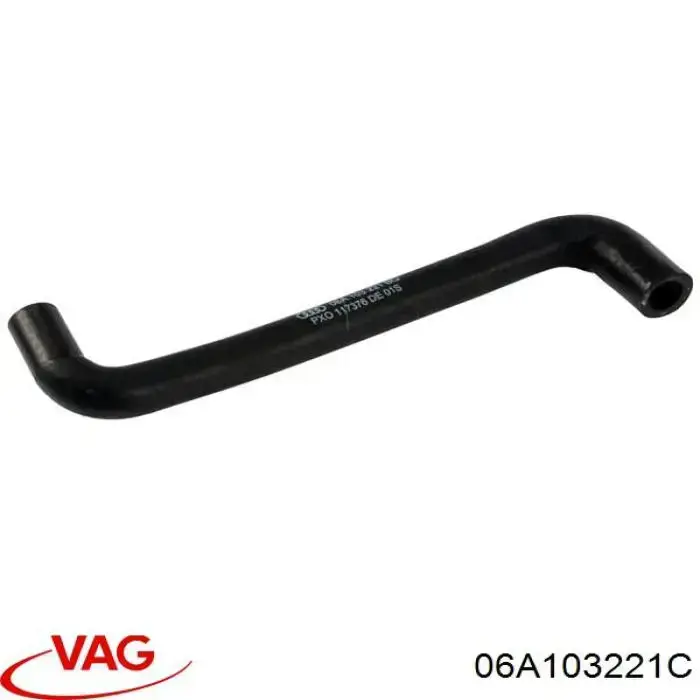 Купить 06A103221C VAG Трубка картера воздушная