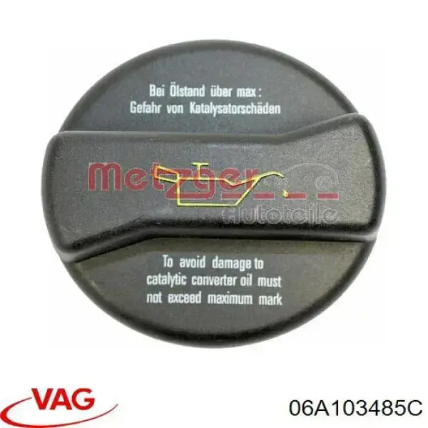 Купить 06A103485C VAG Крышка маслозаливной горловины