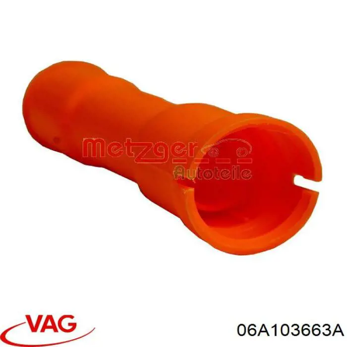 Направляющая индикатора уровня масла в двигателе 06A103663A VAG
