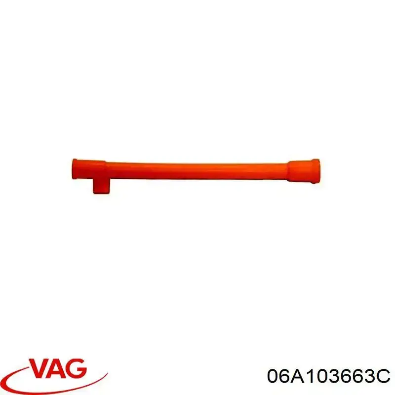 Направляющая индикатора уровня масла в двигателе 06A103663C VAG