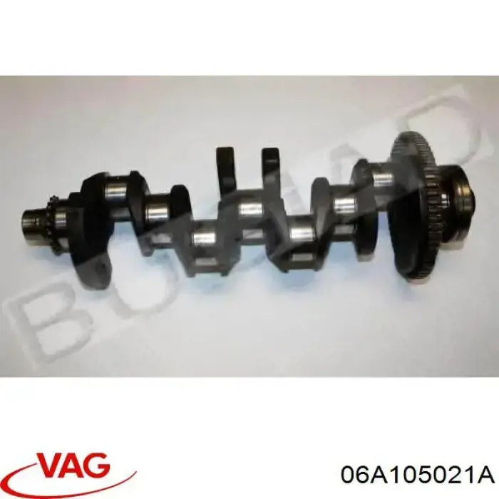 Вал коленчатый и маховик VAG 06A105021A цена, от 112.49 USD