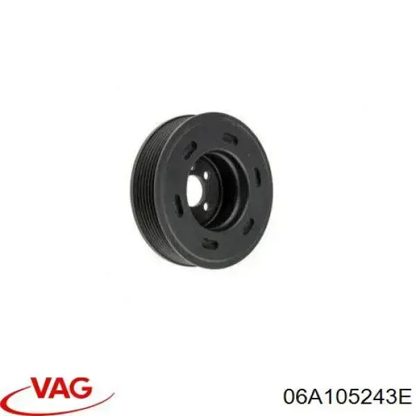 Купить 06A105243E VAG Шкив-демпфер коленвала