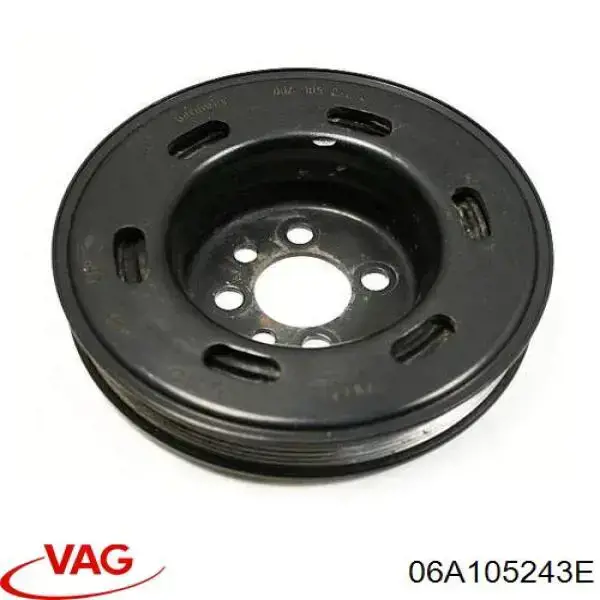 06A105243E VAG Шкив коленчатого вала