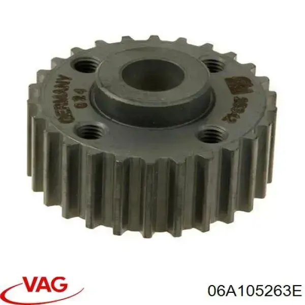 Купить 06A105263E VAG Шестерня привода коленвала двигателя