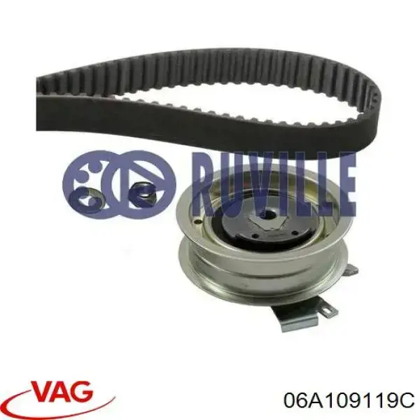 Зубчатый ремень VAG 06A109119C цена, от 15.47 USD