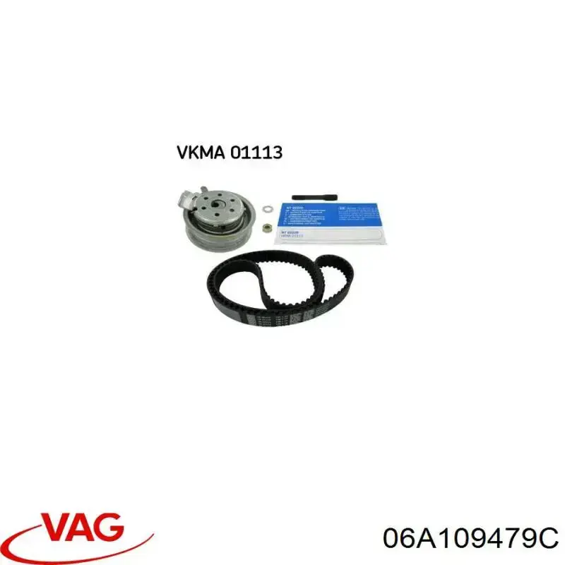 Натяжной ролик ремня ГРМ VAG 06A109479C цена, от 20.62 USD