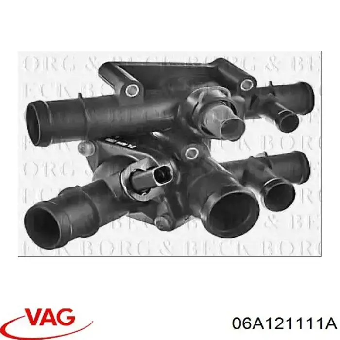 Термостат в сборе VAG 06A121111A