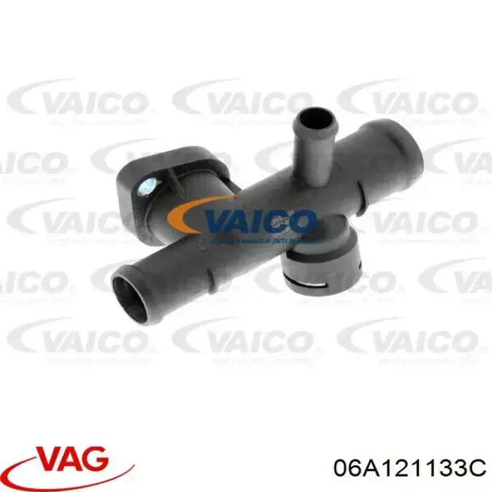 Фланец системы охлаждения VAG 06A121133C цена, от 5.69 USD