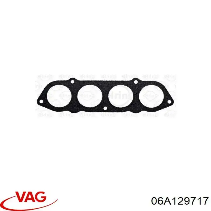 06A129717 VAG Прокладка впускного коллектора, верхняя