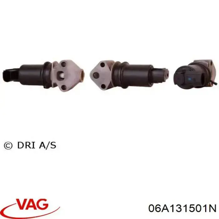 Купить 06A131501N VAG Клапан EGR системы рециркуляции отработавших газов
