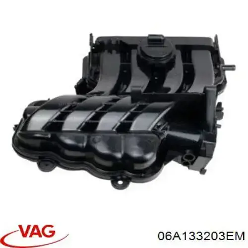 Colector de escape superior 06A133203EM VAG/Audi