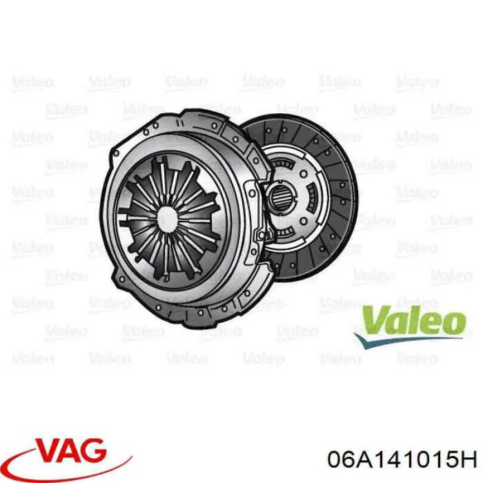Сцепление 06A141015H VAG