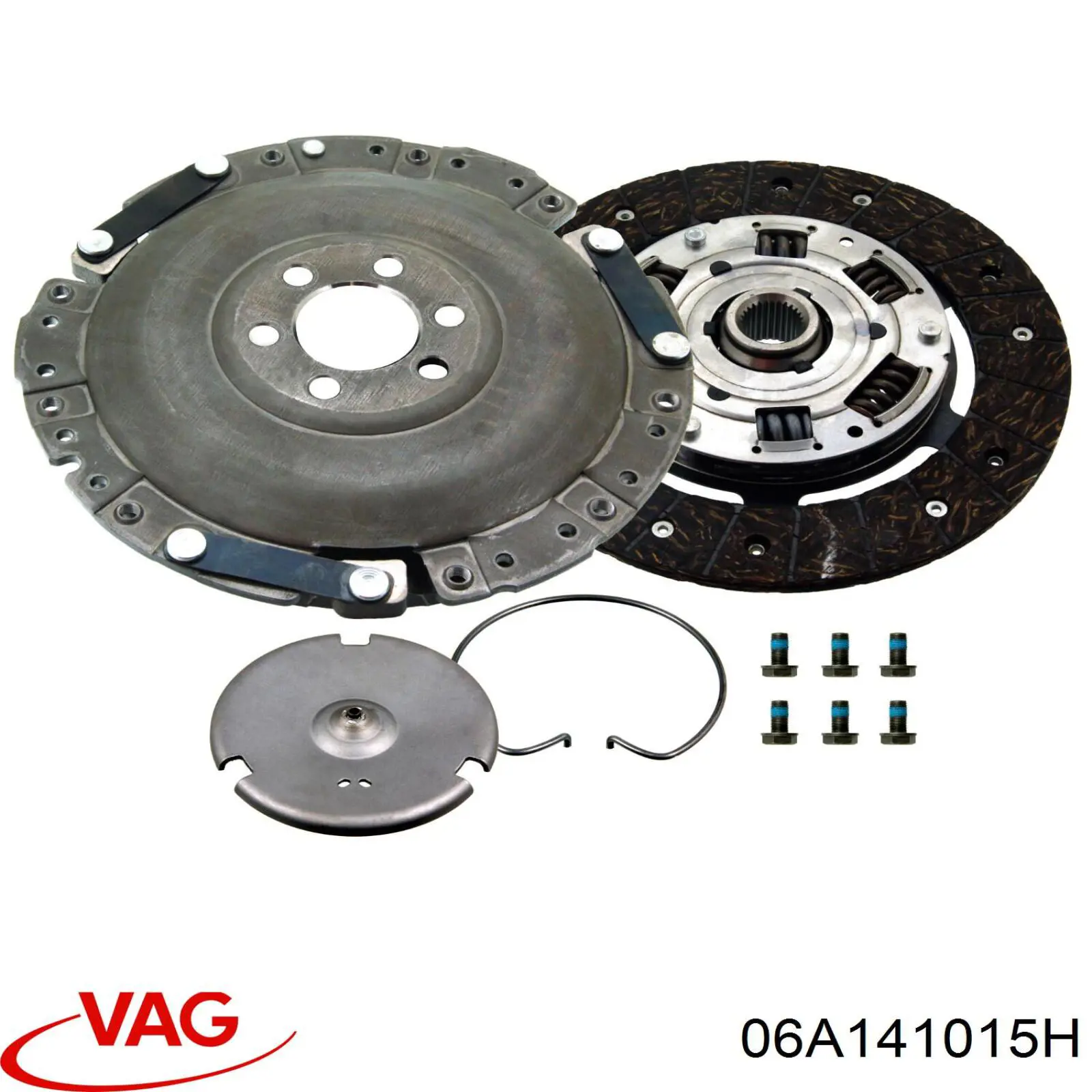 Купить 06A141015H VAG Комплект сцепления (диск, корзина, подшипник)