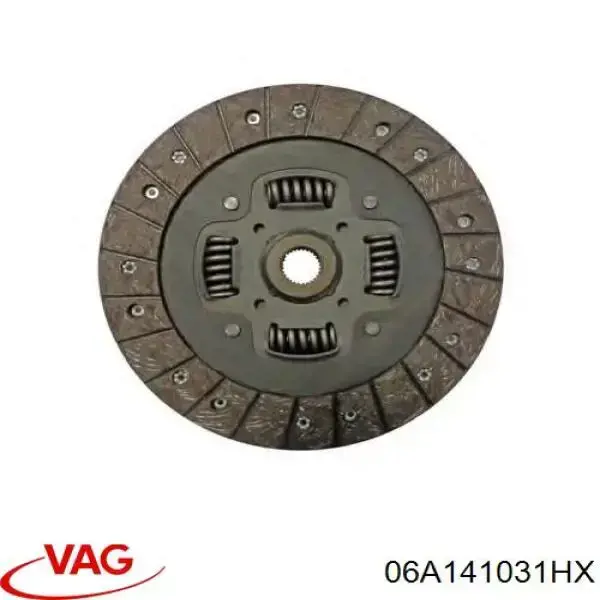 06A141031HX VAG диск сцепления