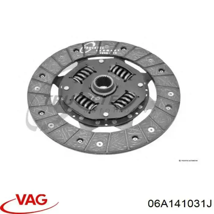 Диск сцепления 06A141031J VAG