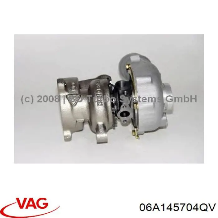 Турбонагнетатель VAG 06A145704QX цена, от 267.39 USD