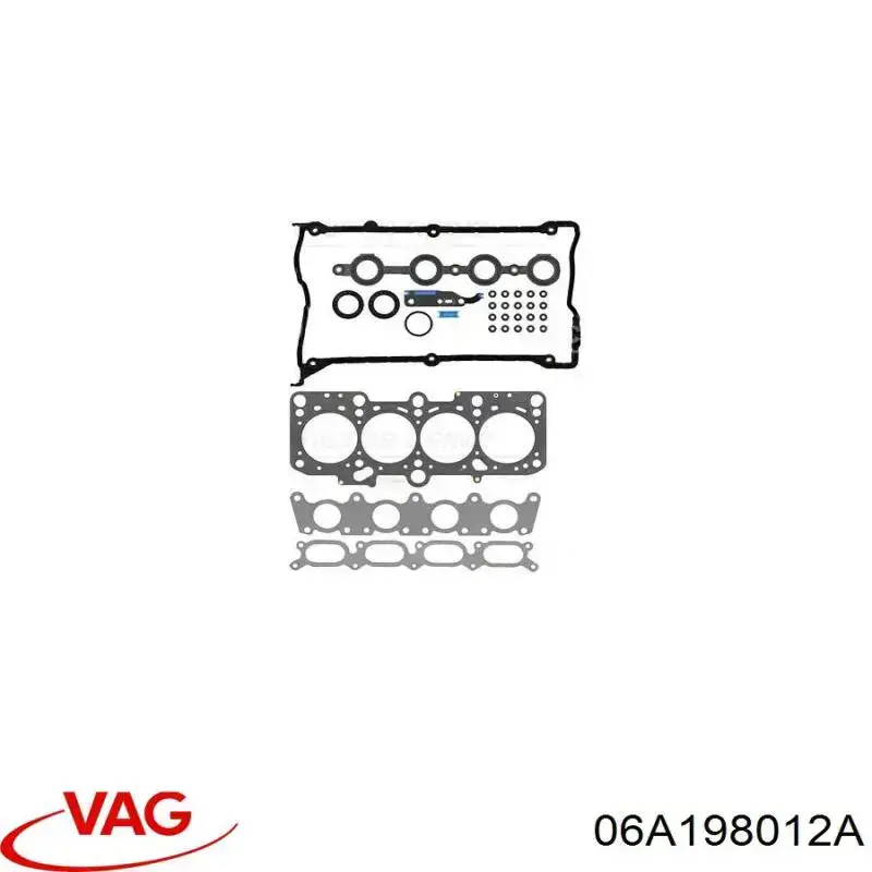 Верхний комплект прокладок двигателя VAG 06A198012A цена, от 3443.98 UAH
