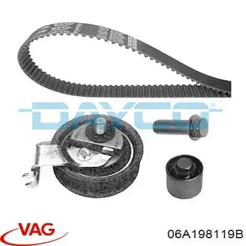 06A198119B VAG Комплект ремня ГРМ